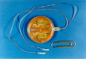 Implantable drop foot stimulator with external inductive power coupling